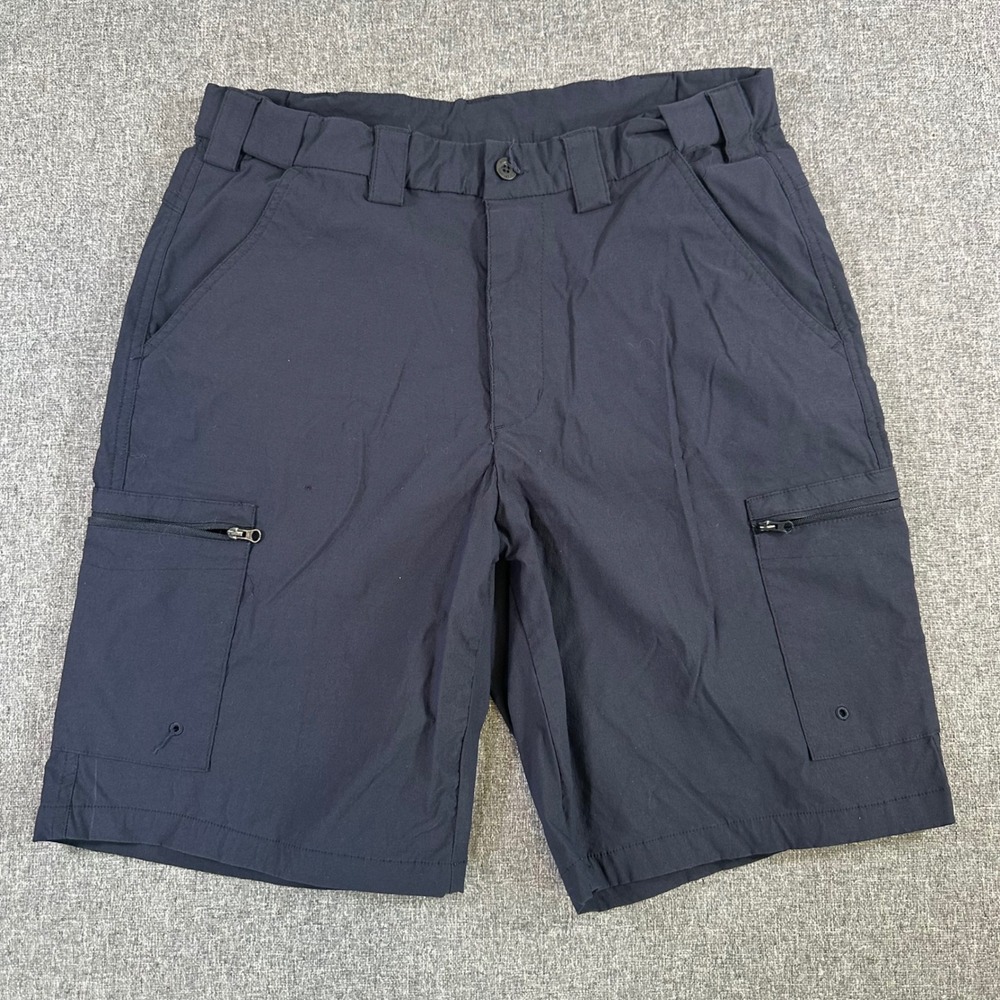 Mountain Warehouse Trek Stretch Shorts Mens 32 Navy Blue Cargo Hiking Outdoor